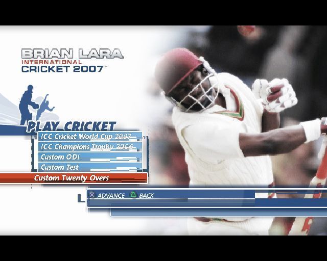Brian Lara International Cricket 2007 screenshot 3 for Playstation 2